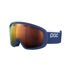 Masque de Ski POC Fovea Mid Clarity Lead Blue / Spektris Orange