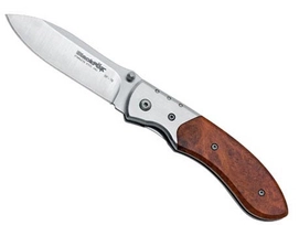 Vouwmes Pocketknife Red Burl Fox Knives