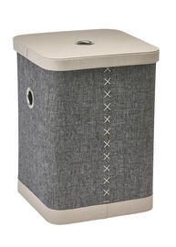Wasmand Aquanova Fraser Staalgrijs Medium
