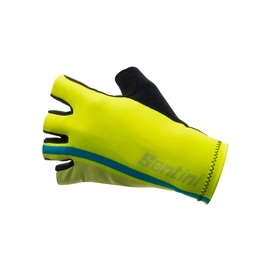 Fietshandschoen Santini Men Redux High Cuff Riding Flashy Yellow