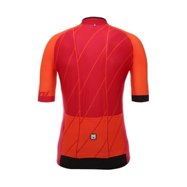 Fietsshirt Santini Men Ace Short Sleeve Red
