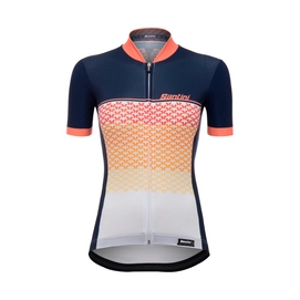 Fietsshirt Santini Women Volo Orange