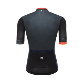 Fietsshirt Santini Men Sleek 99 Short Sleeve Grey