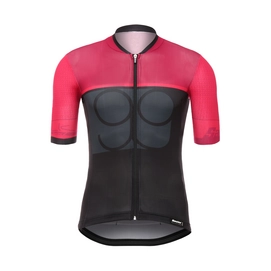 Fietsshirt Santini Men Sleek 99 Short Sleeve Red