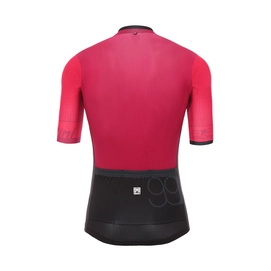 Fietsshirt Santini Men Sleek 99 Short Sleeve Red