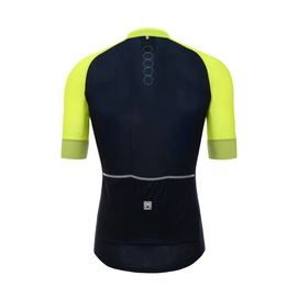 Fietsshirt Santini Men Airform 30 Short Sleeve Yellow