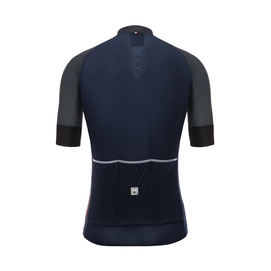 Fietsshirt Santini Men Airform 30 Short Sleeve Grey