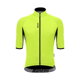 Fietsshirt Santini Men Beta Light Short Sleeve Flashy Yellow