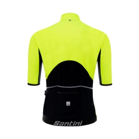Fietsshirt Santini Men Beta Light Short Sleeve Flashy Yellow