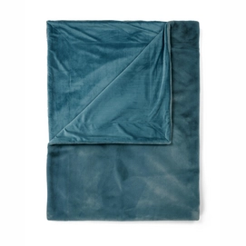 Plaid Essenza Furry Denim Blue-150 x 200 cm