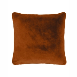 Sierkussen Essenza Furry Leather brown (50 x 50 cm)