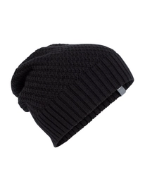 Muts Icebreaker Adult Skyline Slouch Beanie Black