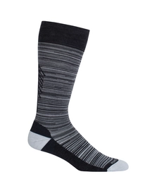Sokken Icebreaker Womens Lifestyle Light OTC Tree Line Jet Heather Snow