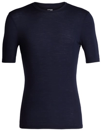 Ondershirt Icebreaker Mens 175 Everyday SS Crewe Midnight Navy