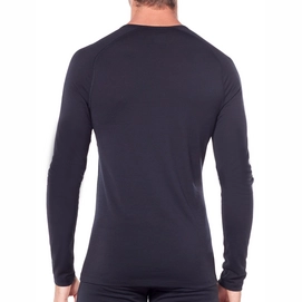 Ondershirt Icebreaker Mens 200 Oasis Deluxe Raglan LS Crewe Single Line Ski Black