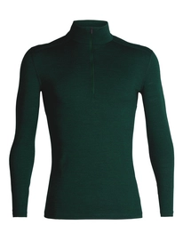 Ondershirt Icebreaker Mens 200 Oasis LS Half Zip Imperial Heather