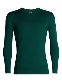 Undershirt Icebreaker Mens 260 Tech LS Crewe Dk Pine