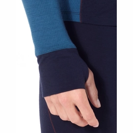 Ondershirt Icebreaker Mens 260 Zone LS Crewe Midnight Navy Prussian Blue