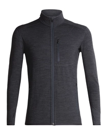 Jacke Icebreaker Descender LS Zip Jet Heather Monsoon Herren