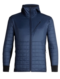 Jacke Icebreaker Helix LS Zip Hood Midnight Navy Black Herren