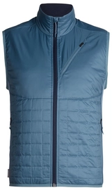 Bodywarmer Weste Icebreaker Helix Vest Granite Blue Midnight Navy Herren