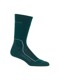 Sokken Icebreaker Mens Hike+ Medium Crew Dk Pine Monsoon Twister Heather