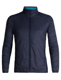 Jacke Icebreaker Hyperia Lite Hybrid LS Zip Midnight Navy Alpine Herren
