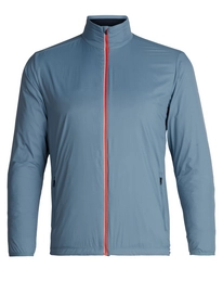 Jacke Icebreaker Incline Windbreaker Granite Blue Midnight Navy Herren