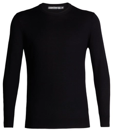 Pullover Icebreaker Shearer Crewe Sweater Black Herren
