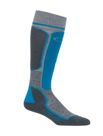 Skisokken Icebreaker Mens Ski+ Light OTC Twister Heather Monsoon Alpine