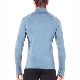 Ondershirt Icebreaker Mens Strike Lite LS Half Zip Granite Blue Heather