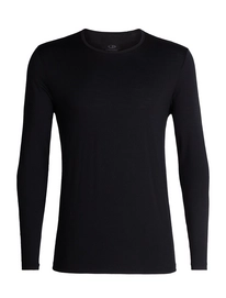 Longsleeve Icebreaker Tech 200 LS Crewe Black Herren