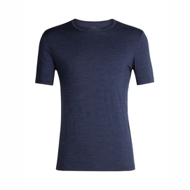 T-Shirt Icebreaker Mens Tech 200 SS Crewe Fathom Heather
