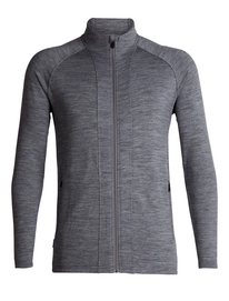 Fleecejacke Icebreaker Wander Jacket Gritstone Heather Herren