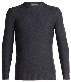 Pullover Icebreaker Waypoint Crewe Sweater Char Heather Herren