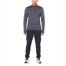 Ondershirt Icebreaker Mens Zeal LS Half Zip Monsoon