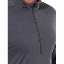 Ondershirt Icebreaker Mens Zeal LS Half Zip Monsoon