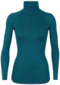Funktionsunterhemd Icebreaker 150 Zone LS Half Zip Kingfisher Arctic Teal Damen