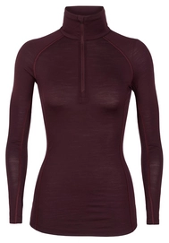 Ondershirt Icebreaker Womens 150 Zone LS Half Zip Velvet Prism