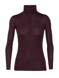 Ondershirt Icebreaker Womens 175 Everyday LS Half Zip Velvet