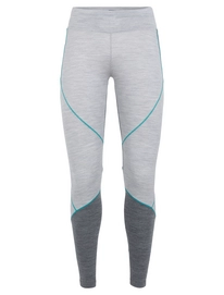 Legging Icebreaker Womens 200 Oasis Deluxe Leggings Blizzard Heather Gritstone