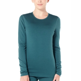 Ondershirt Icebreaker Womens 200 Oasis LS Crewe Kingfisher