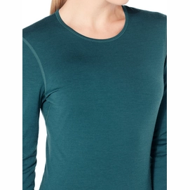 Ondershirt Icebreaker Womens 200 Oasis LS Crewe Kingfisher