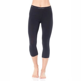 Legging Icebreaker Womens 200 Zone Legless Black Mineral