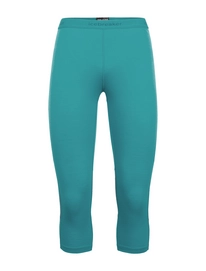 Leggings Icebreaker Femme 200 Zone Legless Arctic Teal Kingfisher Dew