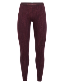 Leggings Icebreaker Womens 250 Vertex Drift Velvet Prism
