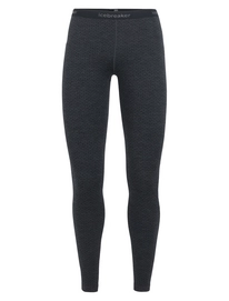 Legging Icebreaker Womens 250 Vertex Leggings Mountain Dash Jet Heather Black