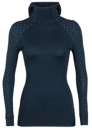 Pullover Icebreaker Affinity Thermo Hooded Pullover Eclipse Heather Damen