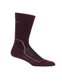Sokken Icebreaker Womens Hike+ Medium Crew Velvet Opal