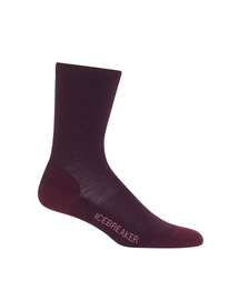 Sokken Icebreaker Womens Lifestyle Light Crew Velvet Opal